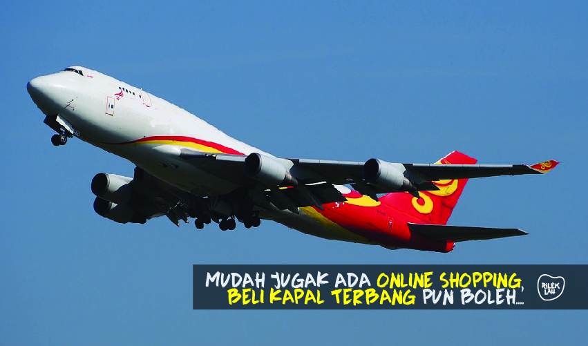 Dua Buah Kapal  Terbang Terjual Secara Online Di China 