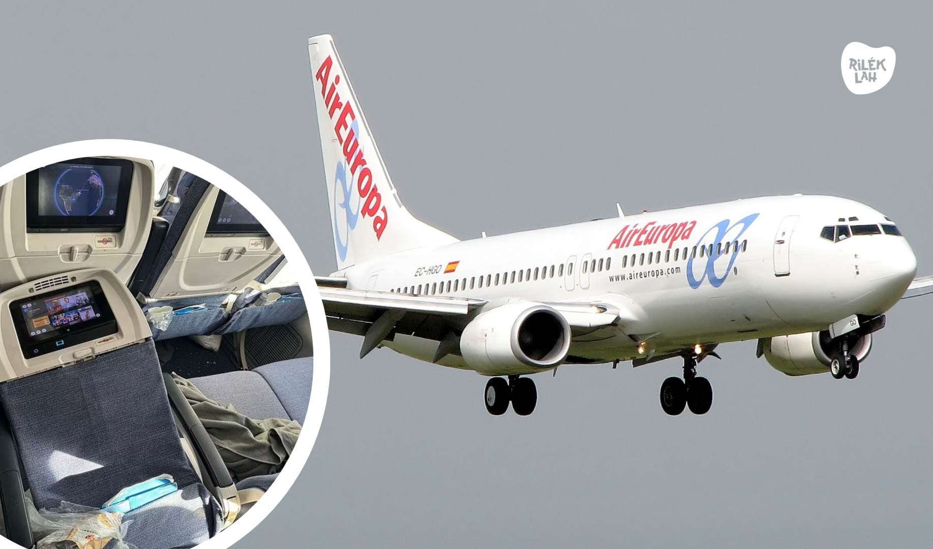 Pesawat Air Europa Pula Alami Gelora Udara Menyebabkan Puluhan Penumpang Cedera
