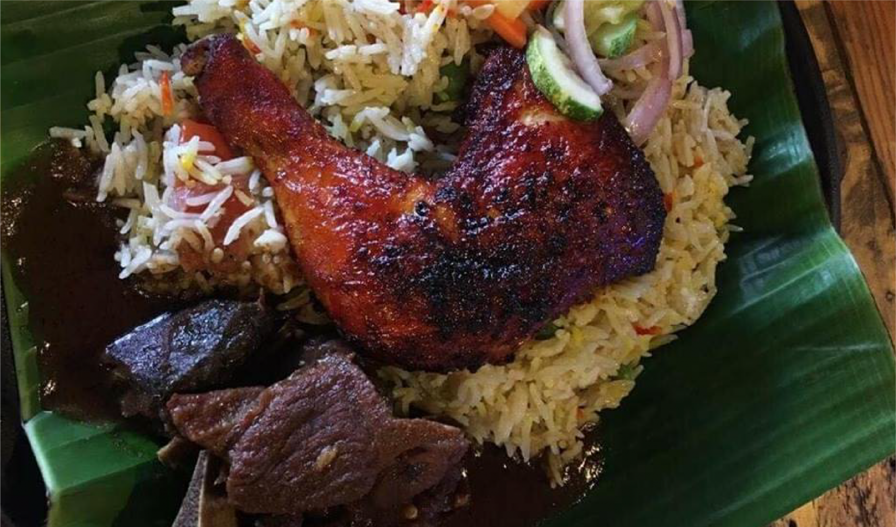 Nasi Beriani 2kg Di Warung Mercik Shah Alam, Boleh Makan ...