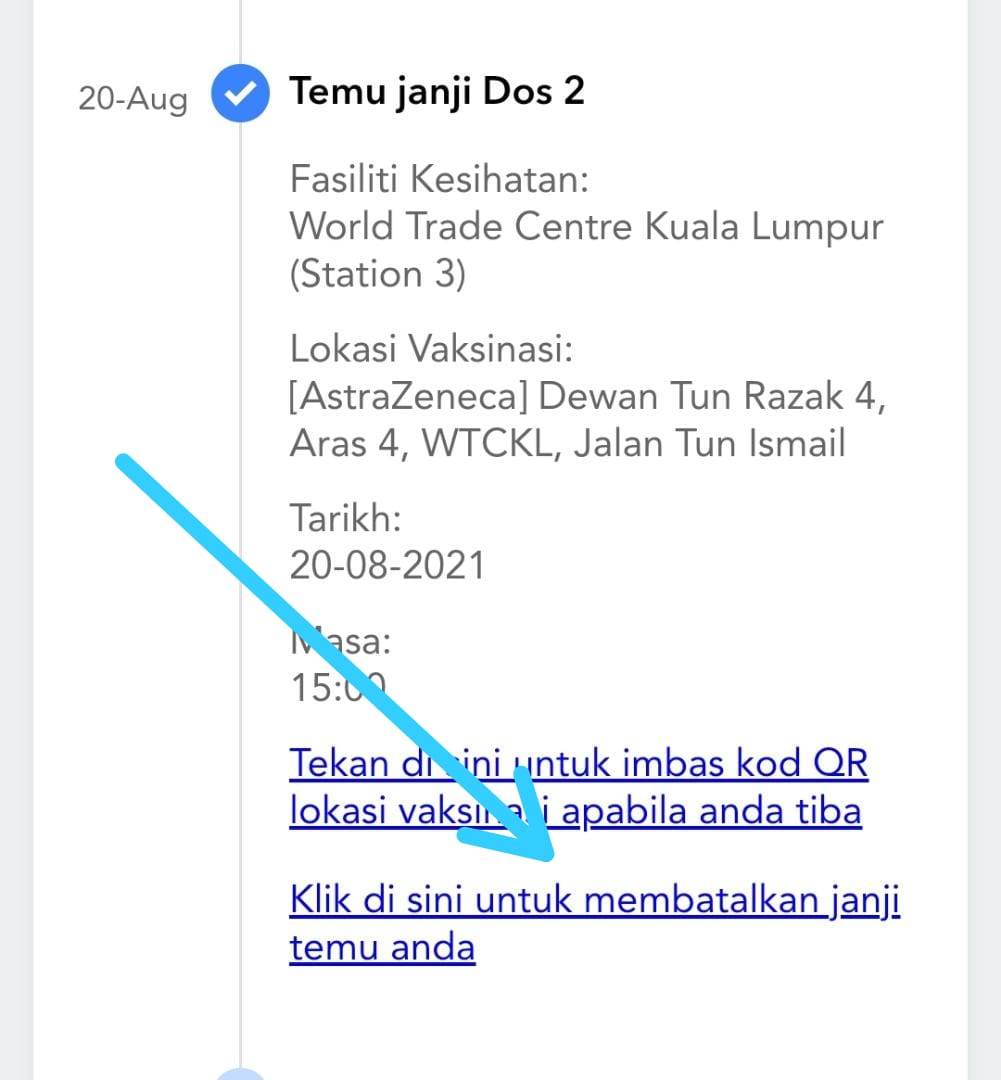 Boleh Ke Tukar Alamat Temu Janji Vaksin Ini Caranya Tukar Di Mysejahtera Rileklah Com